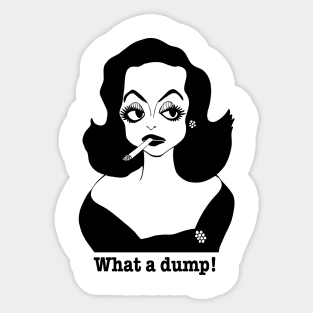 CLASSIC HOLLYWOOD FILM ACTRESS Sticker